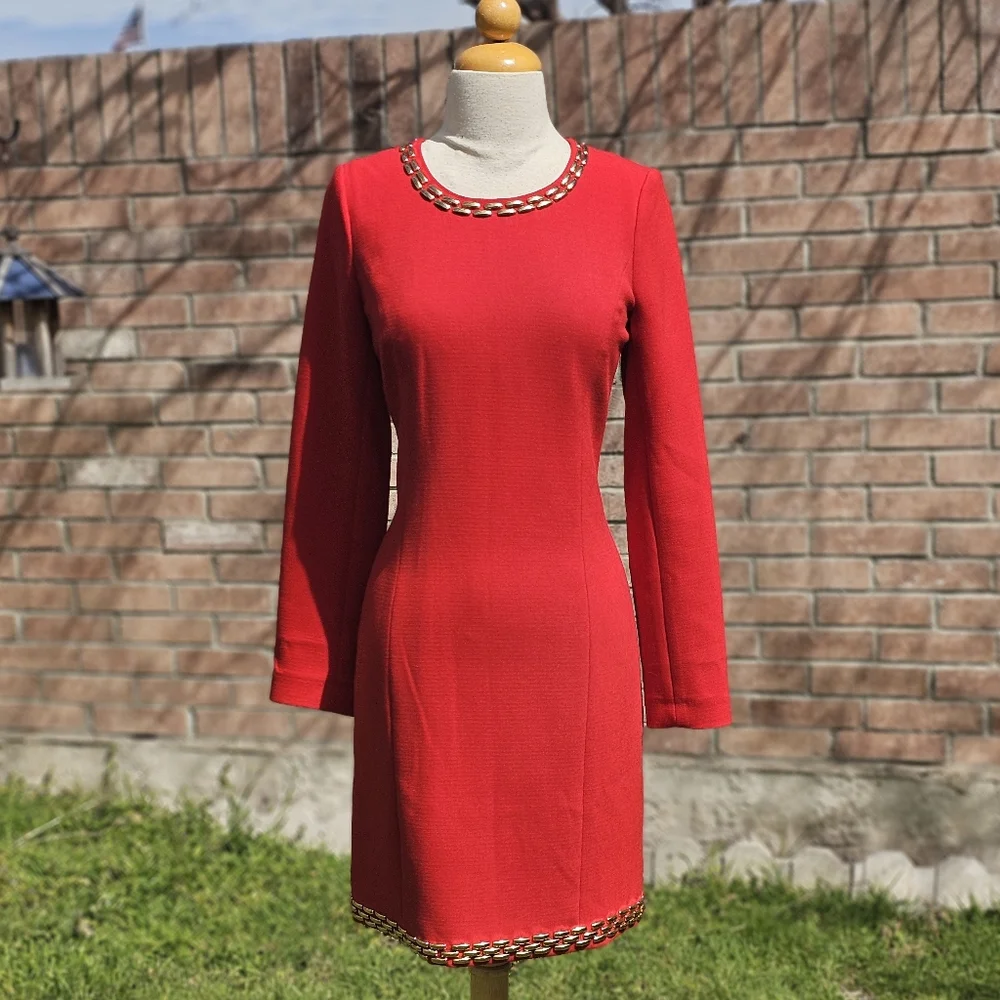 Micheal Kors red dress - Picture 2 of 9